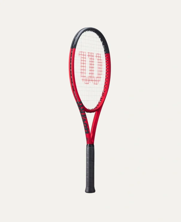 WILSON Clash 100 Pro V2 Tennis Racquet (310g, Unstrung, Maroon) - Image 3