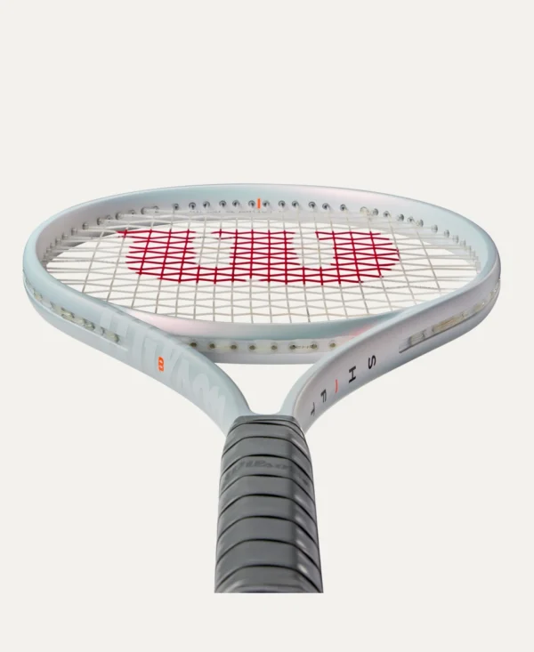 WILSON Clash 100 Pro V2 Tennis Racquet (310g, Unstrung, Maroon) - Image 3