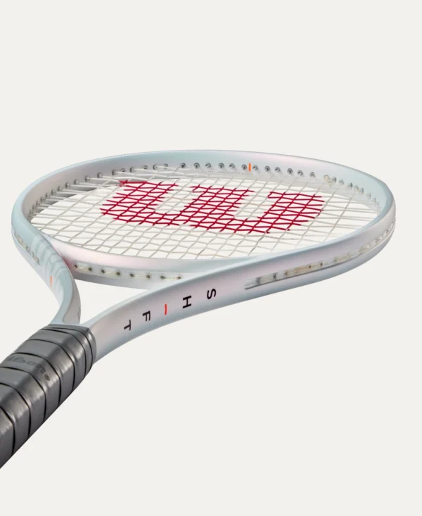 WILSON Clash 100 Pro V2 Tennis Racquet (310g, Unstrung, Maroon) - Image 4