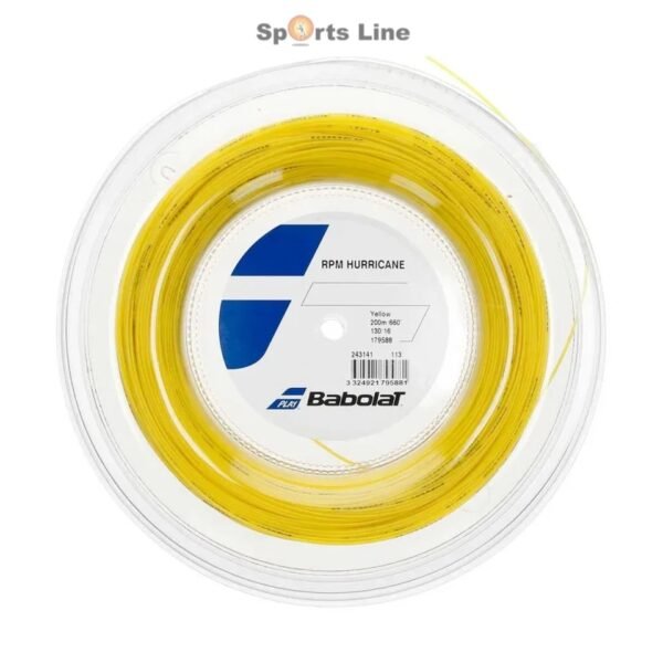 BABOLAT RPM HURRICANE TENNIS STRING REEL 16-G 1.30MM
