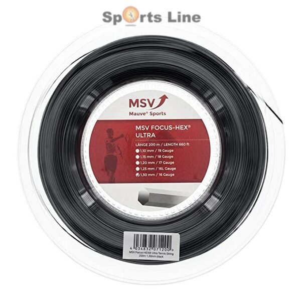 MSV FOCUS HEX ULTRATENNIS STRING REEL 1.30MM